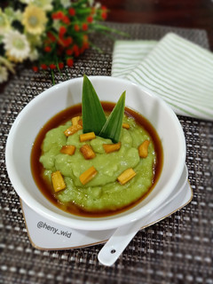 Foto resep Bubur Sumsum Pandan Kinca Nangka