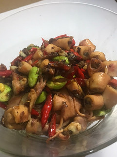 Foto resep Oseng Cumi Pete