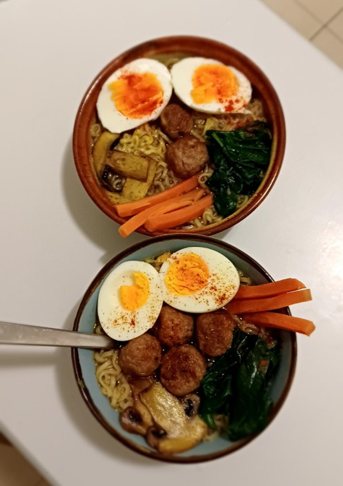 Una foto de Ramen fácil a mi manera