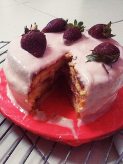 Foto resep Vanilla sponge cake