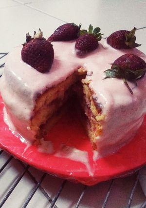 Foto resep Vanilla sponge cake