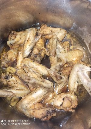 Una foto de Pollo a la cerveza