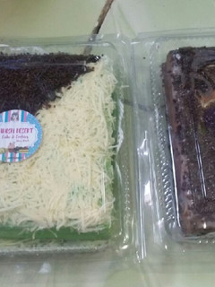 Foto resep Brownies Kukus Pandan