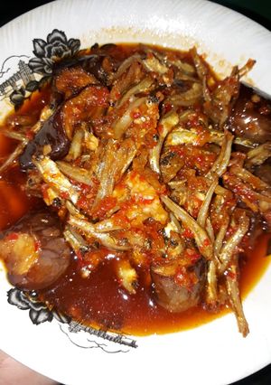 Foto resep Sambal terong teri asin