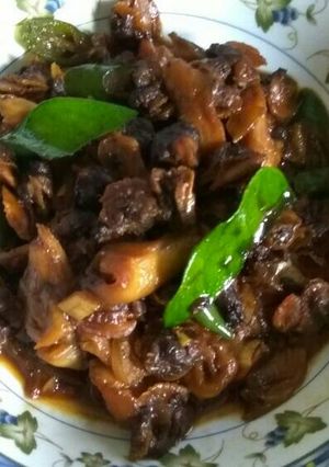 Foto resep Kerang Darah Jamur Tiram Kecap
