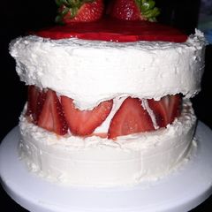 A picture of Basic Buttercream Frosting.