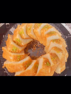 عکسی از دستور کیک یزدی کنجدی بدون فر
