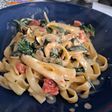 Tagliatelles sauce bleu