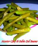 Fagiolini Fini con Olio di Oliva Extravergine e Aglio
