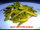 Fagiolini Fini con Olio di Oliva Extravergine e Aglio
