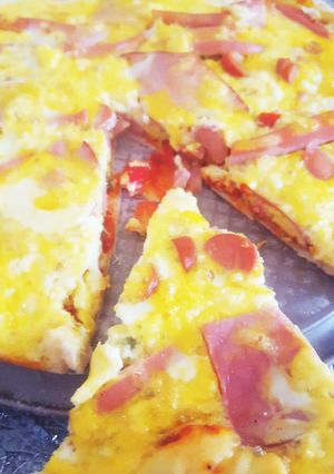 O poză a rețetei Pizza!.