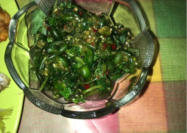 Sambel Lenca Kemangi #5resepterbaruku