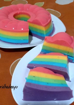 Foto resep Puding Susu Ceria🌈