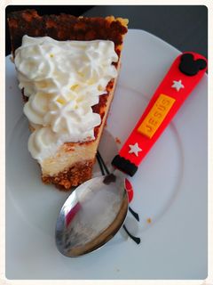 Una foto de Tarta de queso al horno