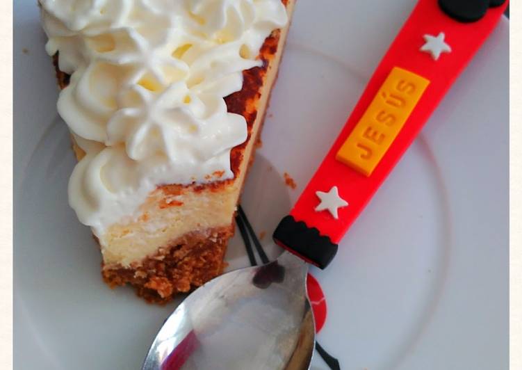 Tarta de queso al horno