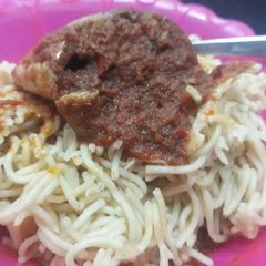 A picture of Spagetti.
