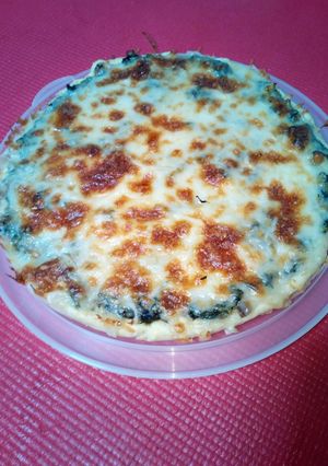 Una foto de Pastel de espinacas