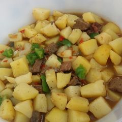 A picture of Potatoe soup.