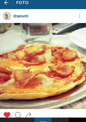 Foto resep Italian pizza (kulit renyah)