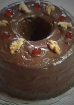 Una foto de Budín de ciruelas