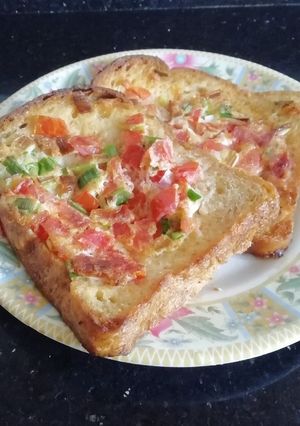 A picture of Omelete bread#author marathon #charityrecipe #4weekschallenge.