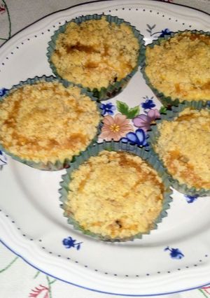 Una foto de Muffins con crumble