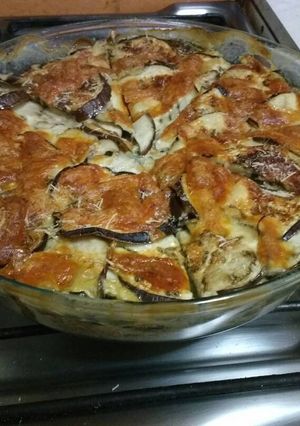 Una foto de Lasagna de verduras