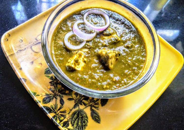 Recipe: Appetizing Palak paneer