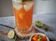 A picture of mint black tea