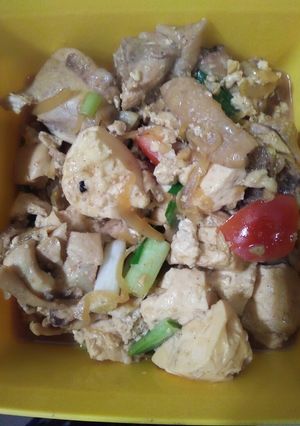 Foto resep Ayam tahu saus tiram