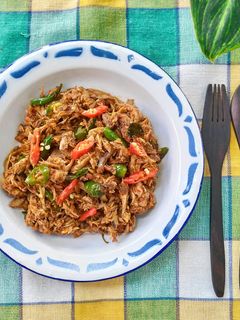Foto resep Tuna Suwir Pedas