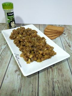 Una foto de Morcilla vegana