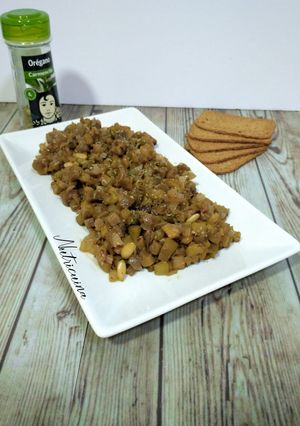 Una foto de Morcilla vegana