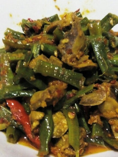 Foto resep Tumis Kacang Panjang Ampela Ayam