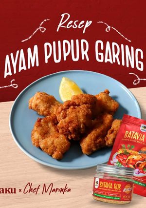 Foto resep Ayam Pupur Garing