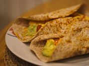 Una foto de wraps desayuno