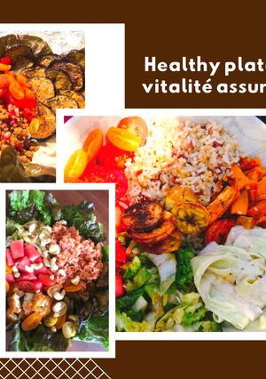 Une photo de Vite, vite... je veux une healthy plate !