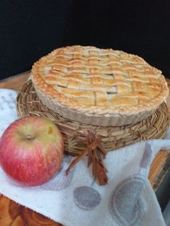 Una foto de Pie de manzana 🍎🍏