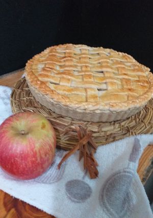Una foto de Pie de manzana 🍎🍏
