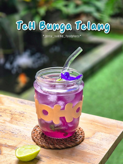 Foto resep Teh Bunga Telang Madu