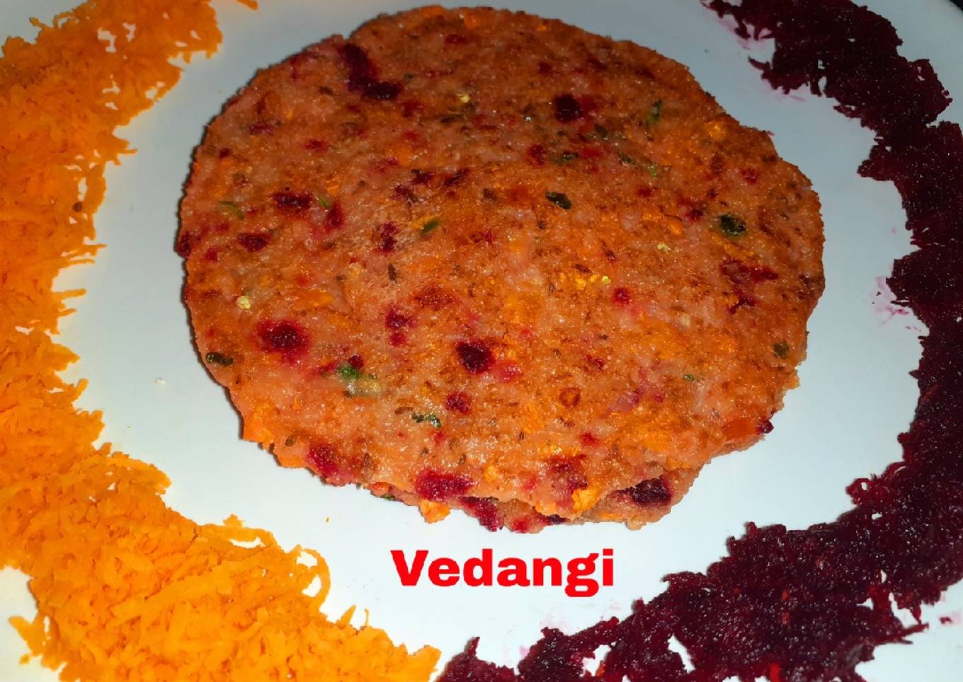 Vegetable biscuits with oatmeal
