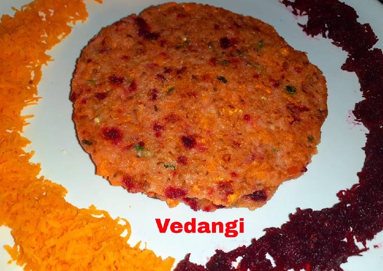 Recipe of Homemade Oats Veggie Pancake