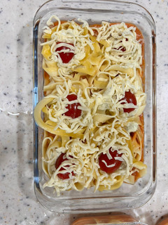 صورة لوصفة عش الفوتشيني بالاجبان 🧀🍝