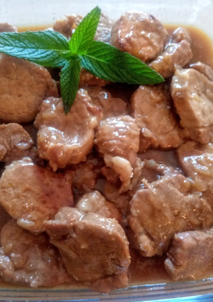 Una foto de Solomillo de cerdo al Pedro Ximénez en COOKEO (MOULINEX)