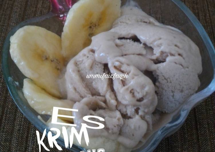 Es Krim Pisang Kepok