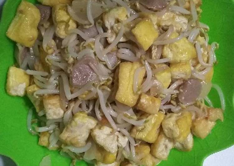 Oseng toge tahu baso