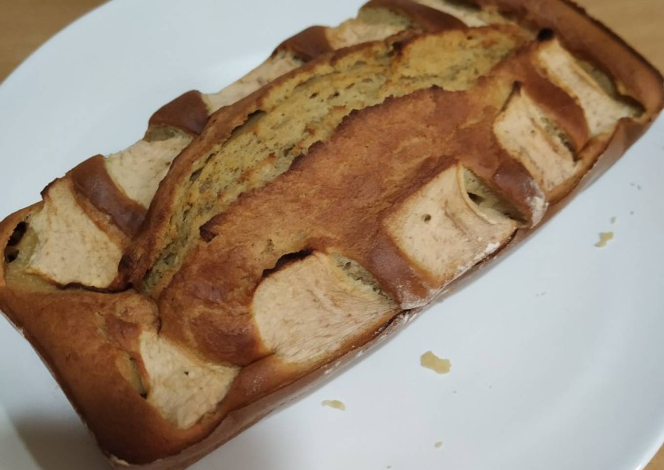 Bizcocho de manzana saludable, facilísimo