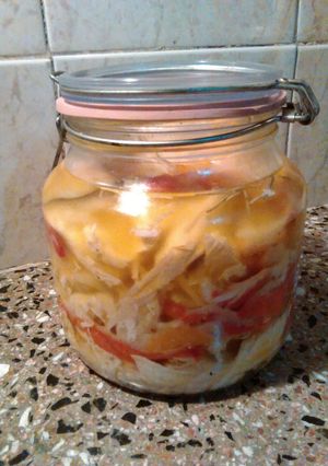 Una foto de Escabeche de Pollo