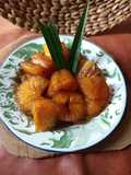 Singkong Rebus Gula Merah