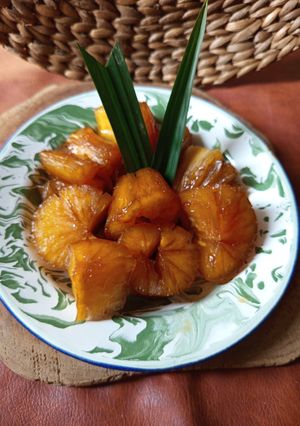 Foto resep Singkong Rebus Gula Merah